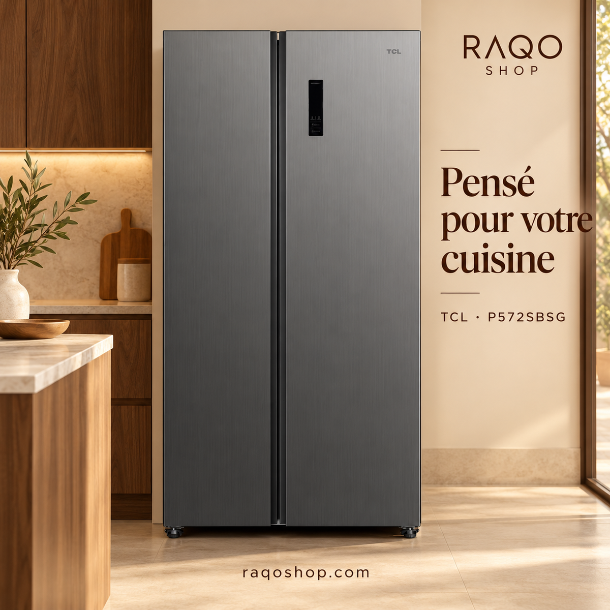 RAQO SHOP — TCL P572SBSG — photo 2 — Pensé pour votre cuisine