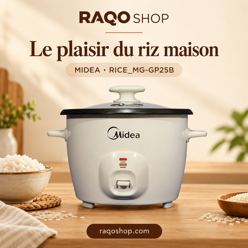 RAQO SHOP — MIDEA RICE_MG-GP25B — photo 1 — Le plaisir du riz maison