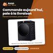 Machine à laver Hisense 12kg WF7S1247BB – Livraison rapide à Abidjan | RAQO Shop