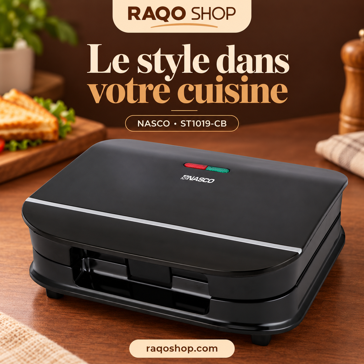 RAQO SHOP — Nasco ST1019-CB — photo 3 — Le style dans votre cuisine