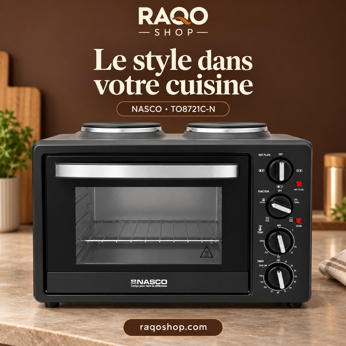 RAQO SHOP — Nasco TO8721C-N — photo 3 — Le style dans votre cuisine
