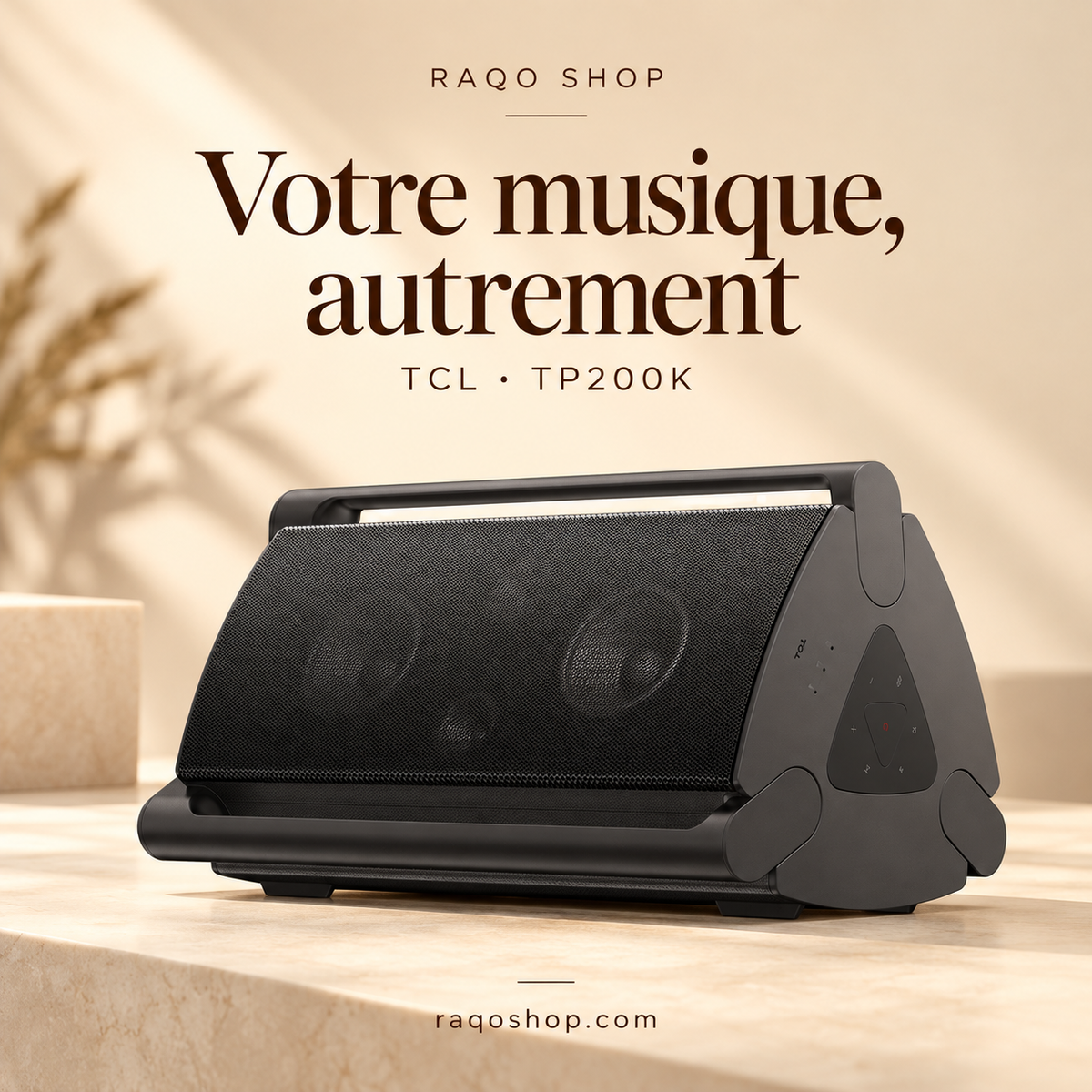 RAQO SHOP — TCL TP200K — Votre musique, autrement