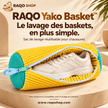 RAQO Yako Basket™ – Le Sac qui Lave et Protège tes Baskets en Machine - RAQO