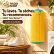 RAQO Yako Basket™ – Le Sac qui Lave et Protège tes Baskets en Machine - RAQO