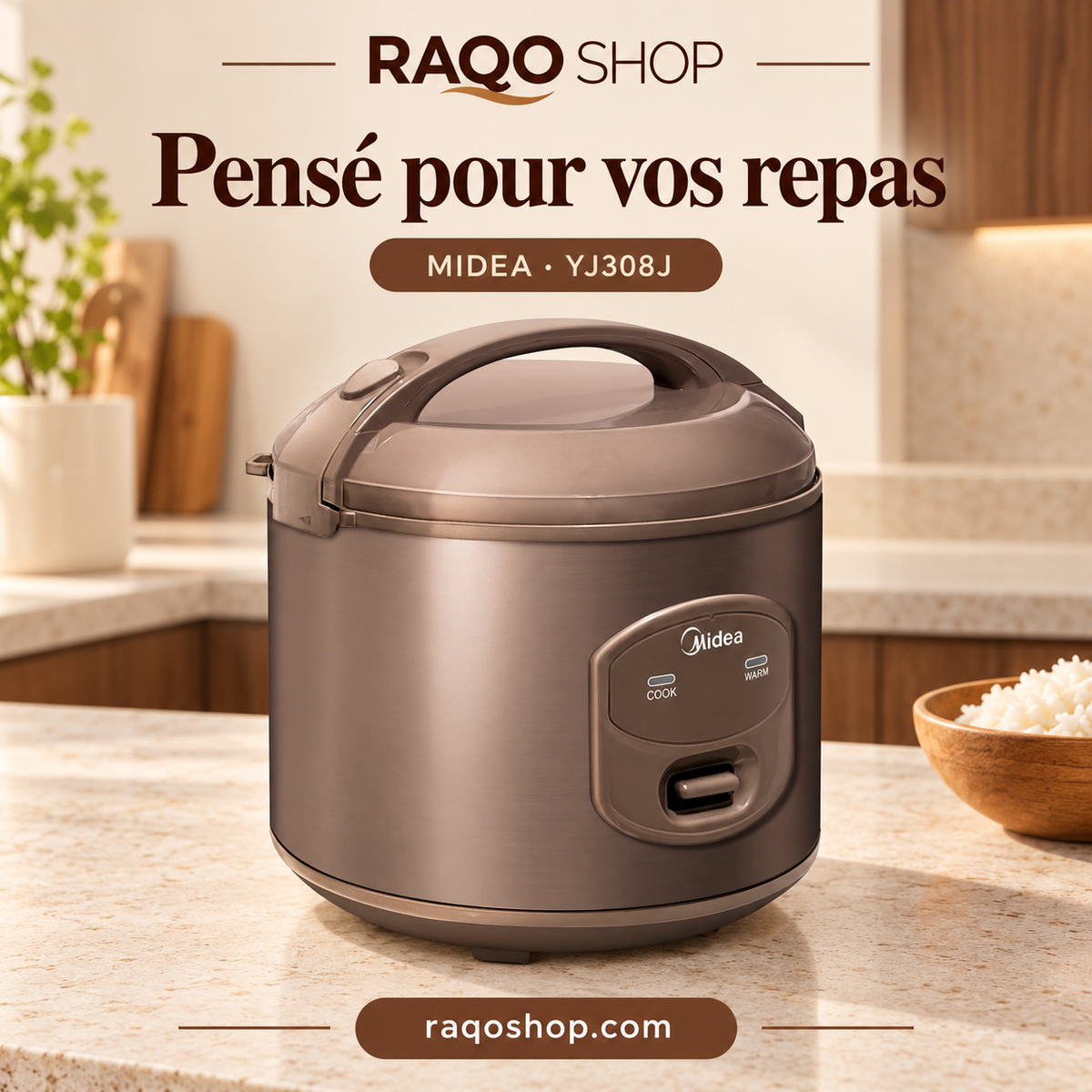 RAQO SHOP — MIDEA YJ308J — photo 2 — Pensé pour vos repas