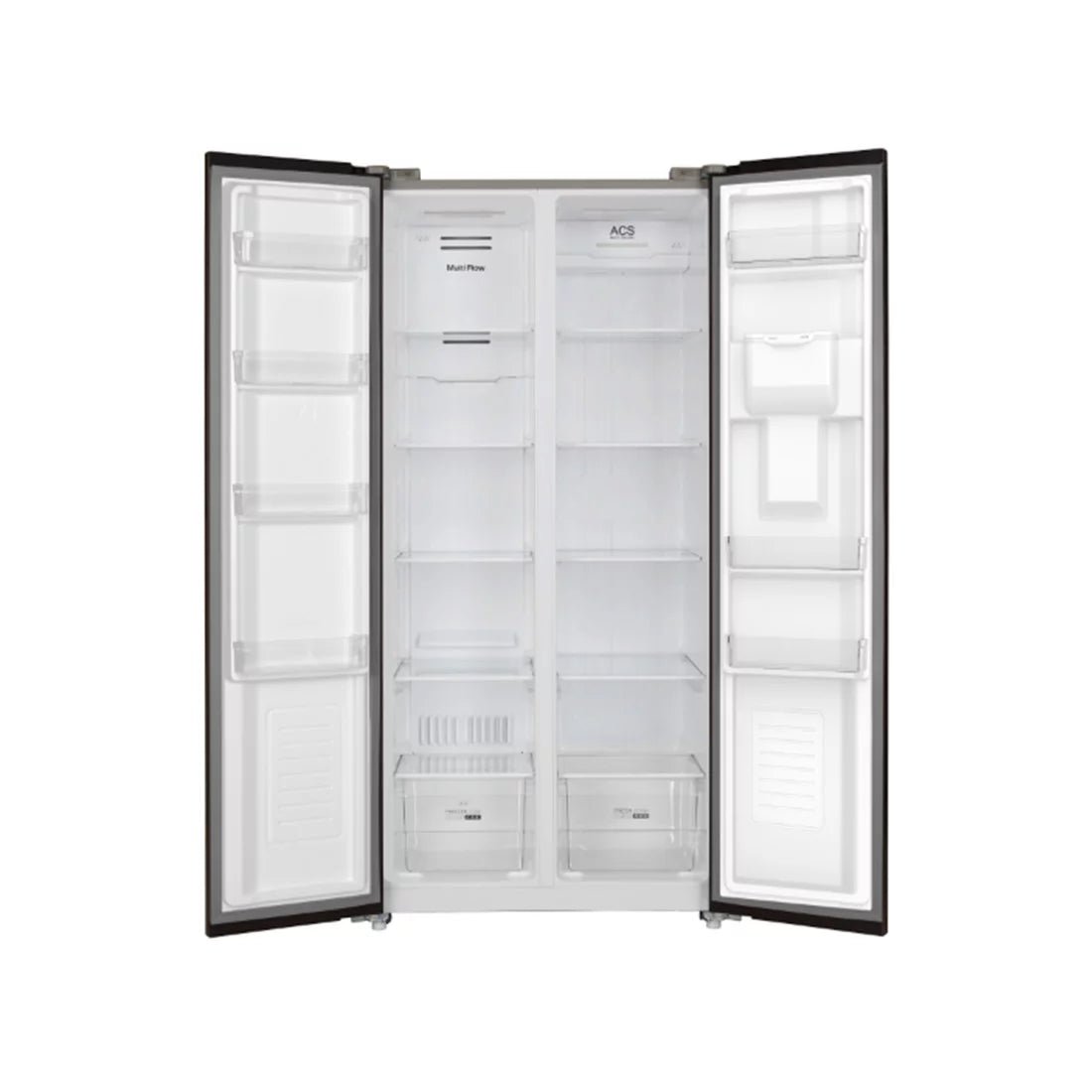 Réfrigérateur Américain NASCO 425L avec Distributeur d’Eau – SNASF2-62,V1WD - RAQO