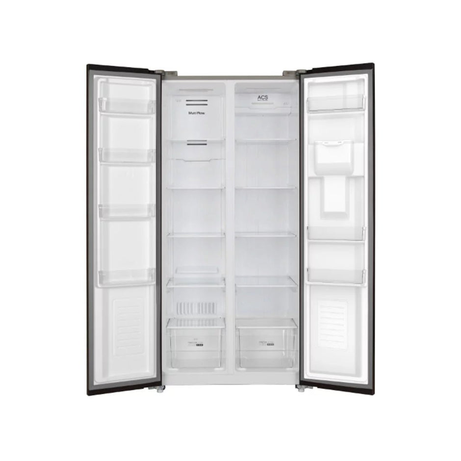 Réfrigérateur Américain NASCO 425L avec Distributeur d’Eau – SNASF2-62,V1WD - RAQO