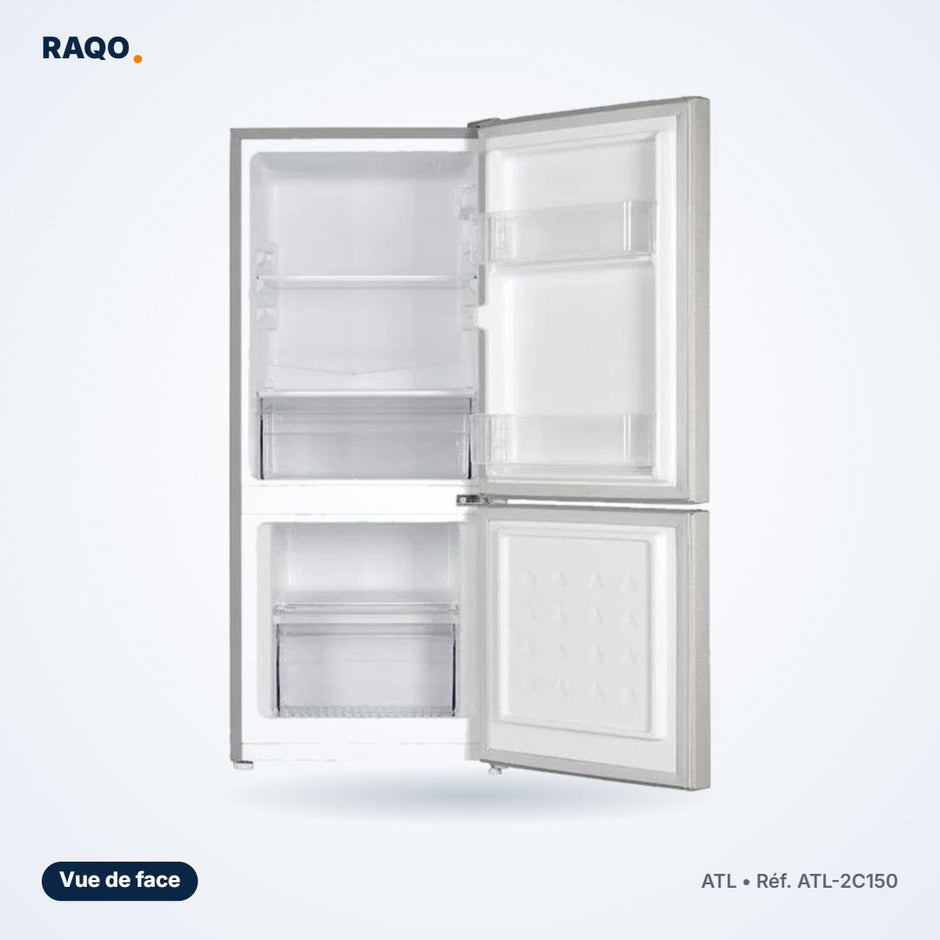 Réfrigérateur combiné ATL 117L – ATL-2C150 - RAQO