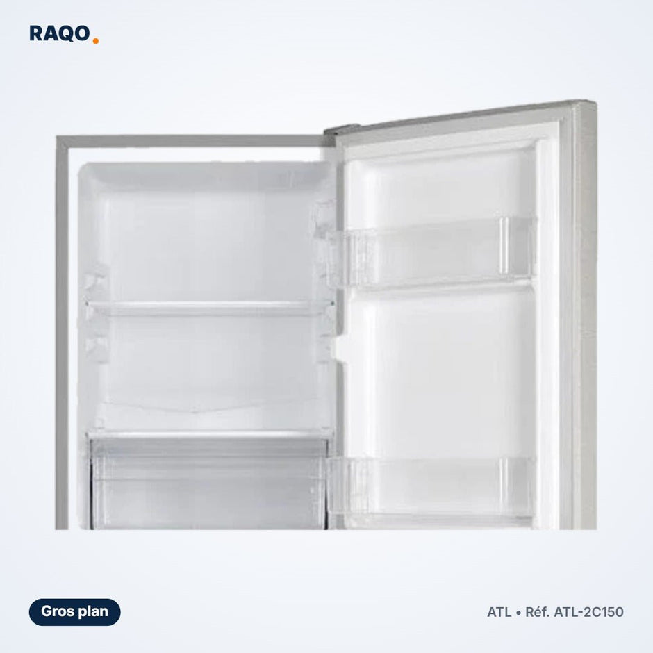 Réfrigérateur combiné ATL 117L – ATL-2C150 - RAQO