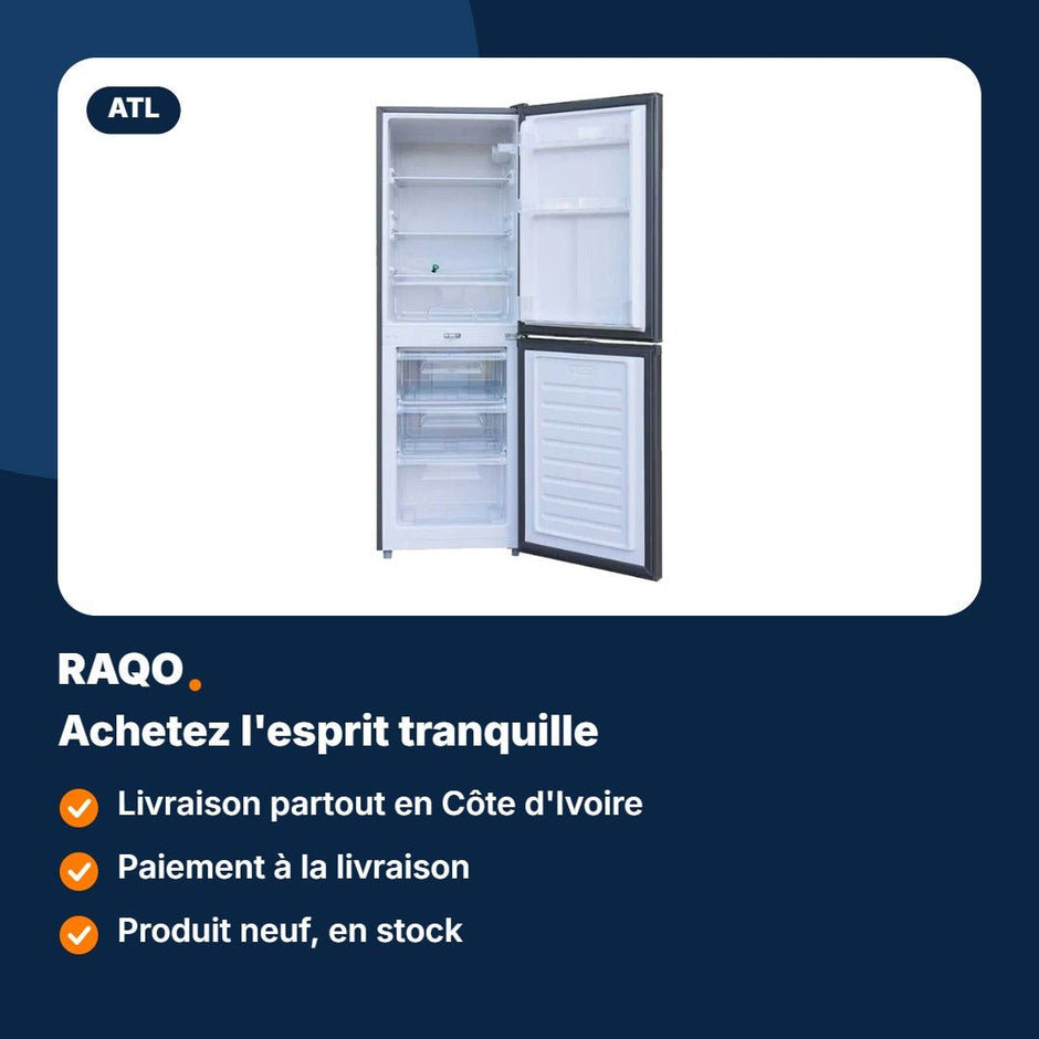 Réfrigérateur combiné ATL 155L – ATL-2C172 - RAQO