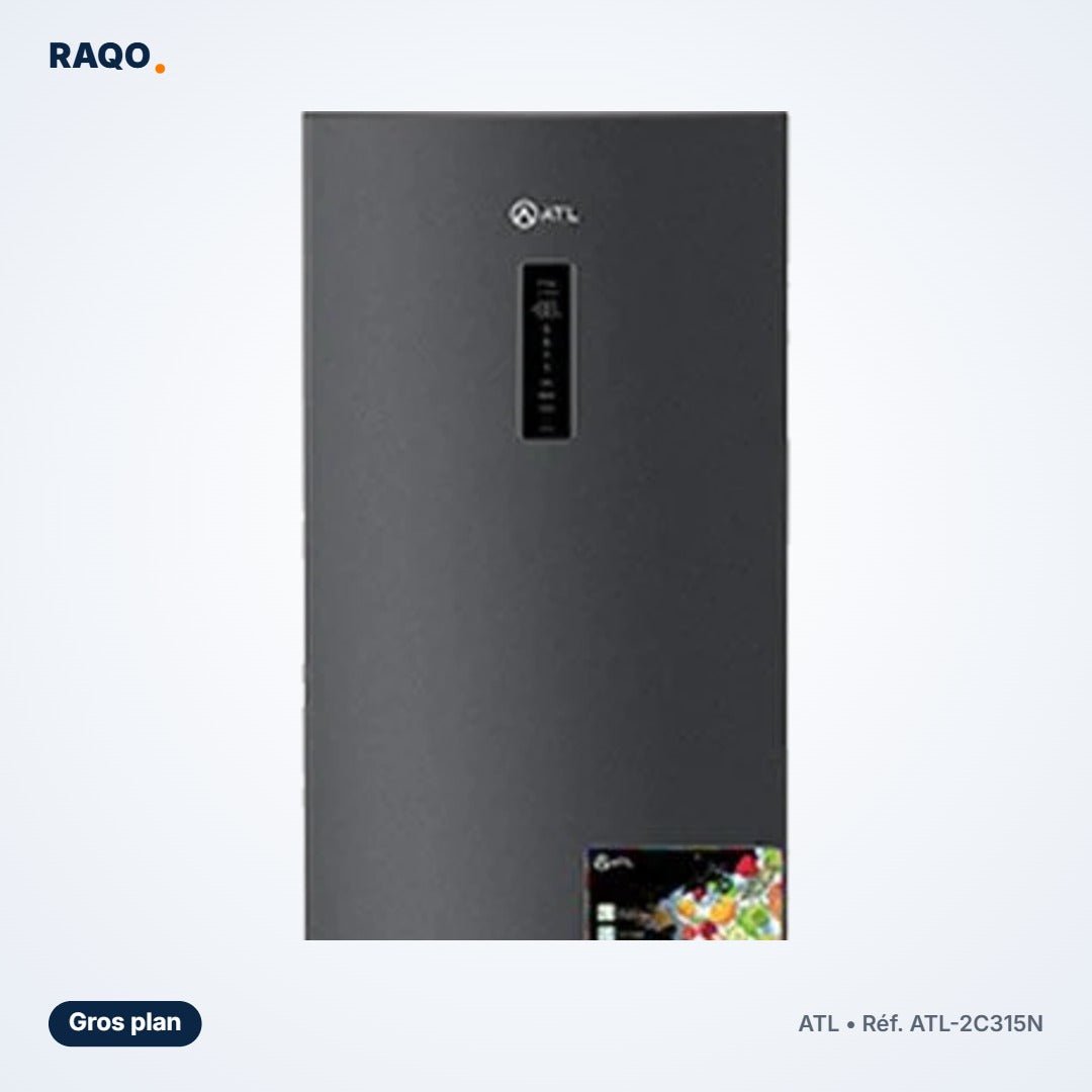 Réfrigérateur combiné ATL 275L Total No Frost – ATL-2C315N - RAQO
