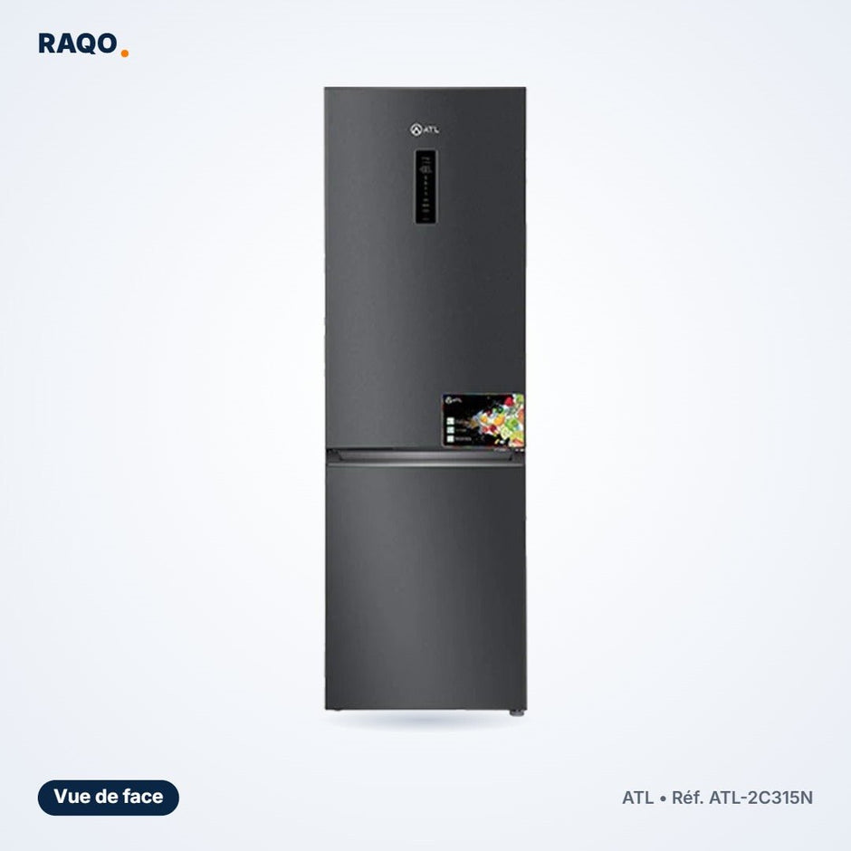 Réfrigérateur combiné ATL 275L Total No Frost – ATL-2C315N - RAQO