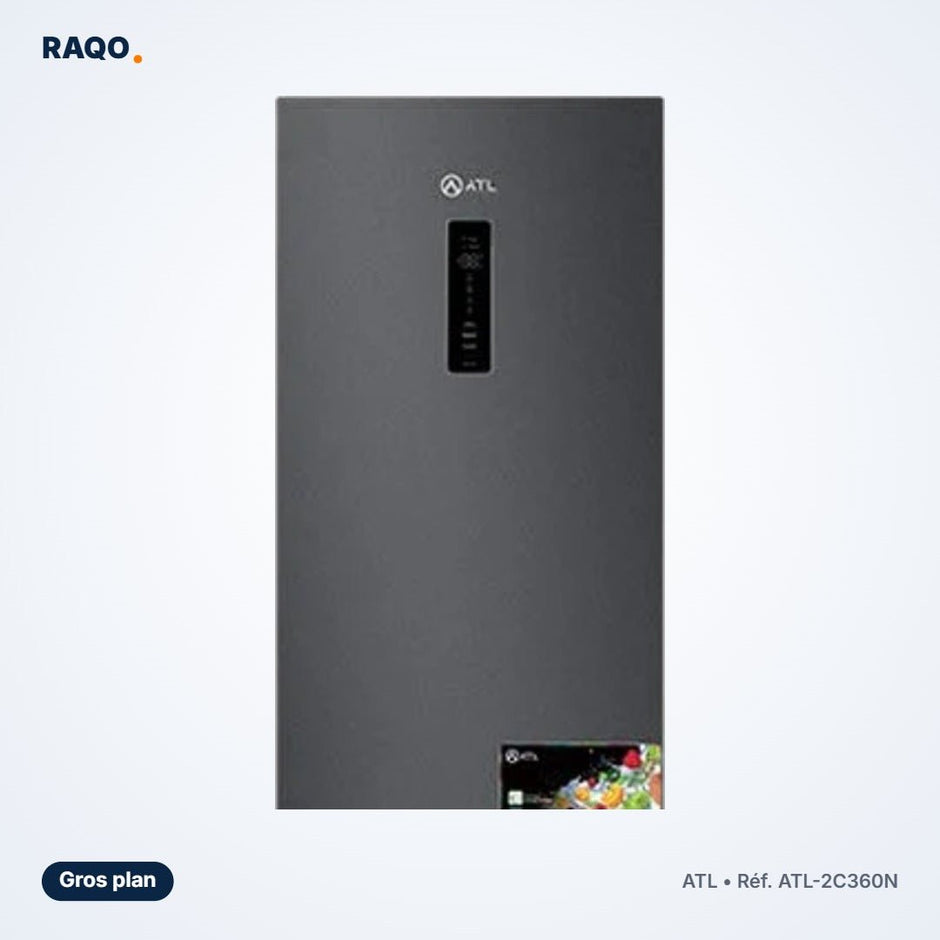 Réfrigérateur combiné ATL 306L Total No Frost – ATL-2C360N - RAQO