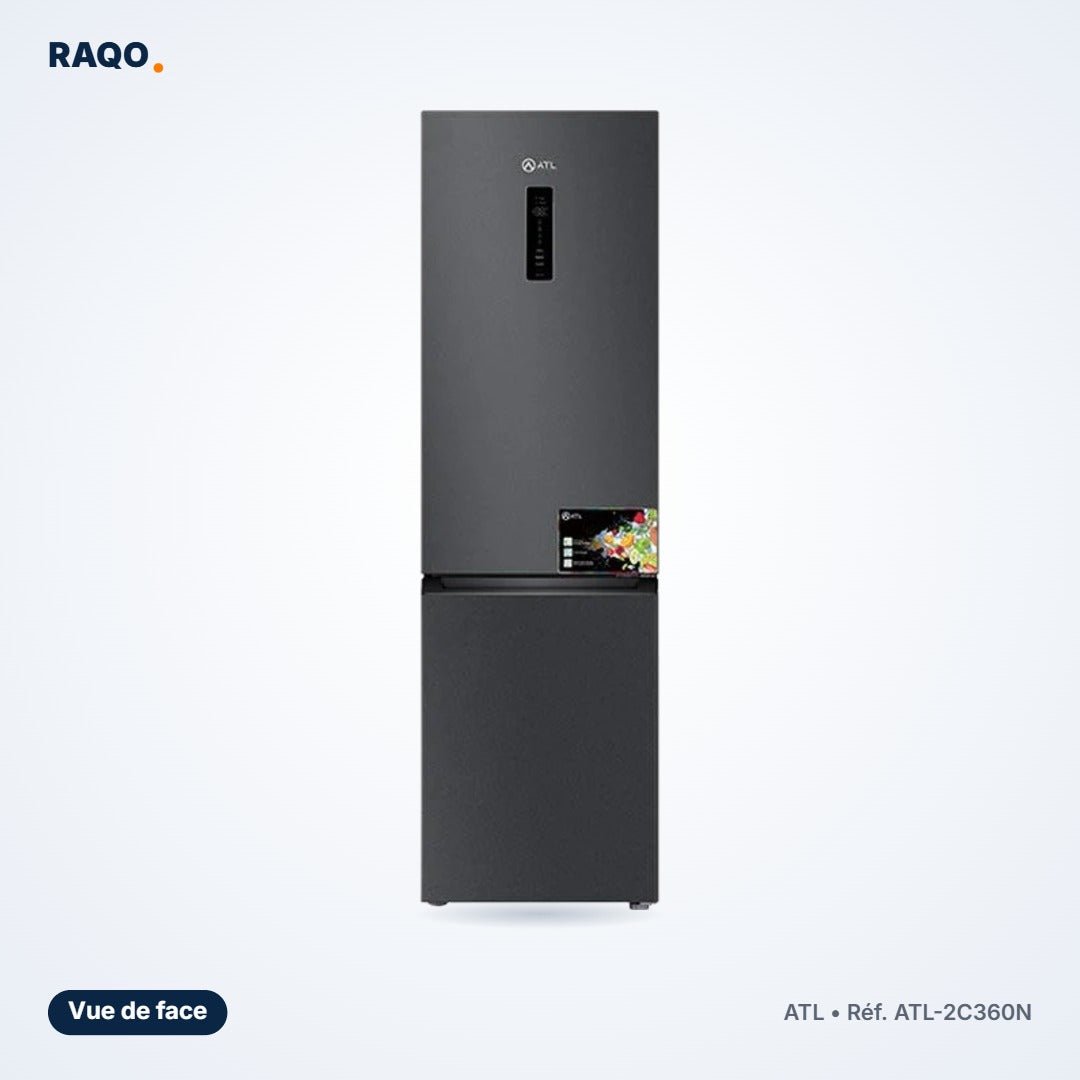 Réfrigérateur combiné ATL 306L Total No Frost – ATL-2C360N - RAQO