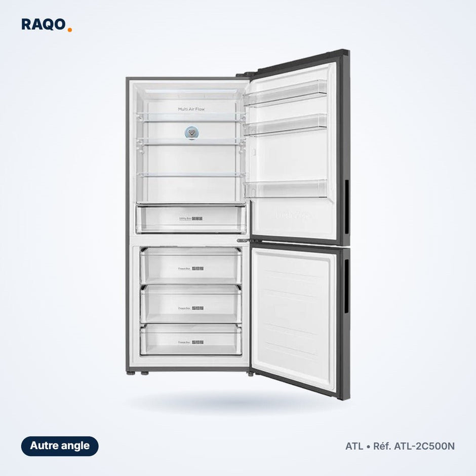 Réfrigérateur combiné ATL 400L Total No Frost – ATL-2C500N - RAQO