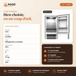 Réfrigérateur Combiné iLUX – 251 L – 5 Tiroirs - RAQO (fiche technique)
