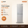 Réfrigérateur Combiné iLUX – 320 L – 3 Tiroirs - RAQO