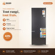 Réfrigérateur Combiné iLUX – 425 L – 3 Tiroirs - RAQO
