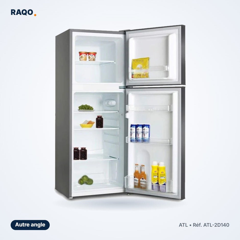 Réfrigérateur double porte ATL 112L – ATL-2D140 - RAQO