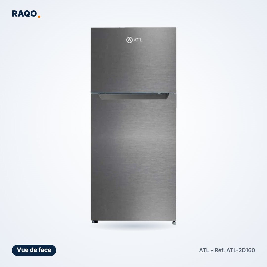Réfrigérateur double porte ATL 138L – ATL-2D160 - RAQO