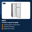 Réfrigérateur double porte ATL 168L – ATL-2D180 - RAQO
