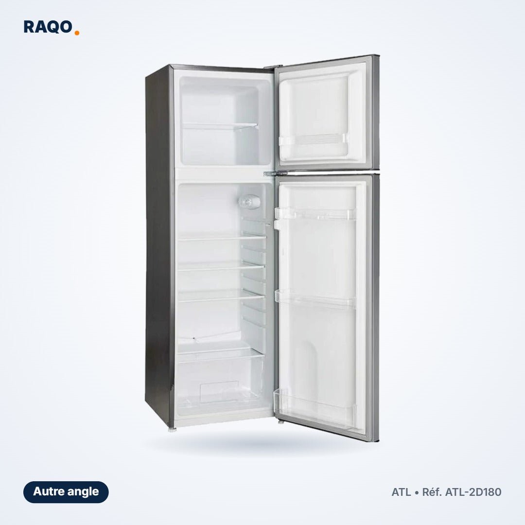 Réfrigérateur double porte ATL 168L – ATL-2D180 - RAQO