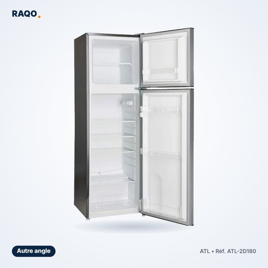 Réfrigérateur double porte ATL 168L – ATL-2D180 - RAQO