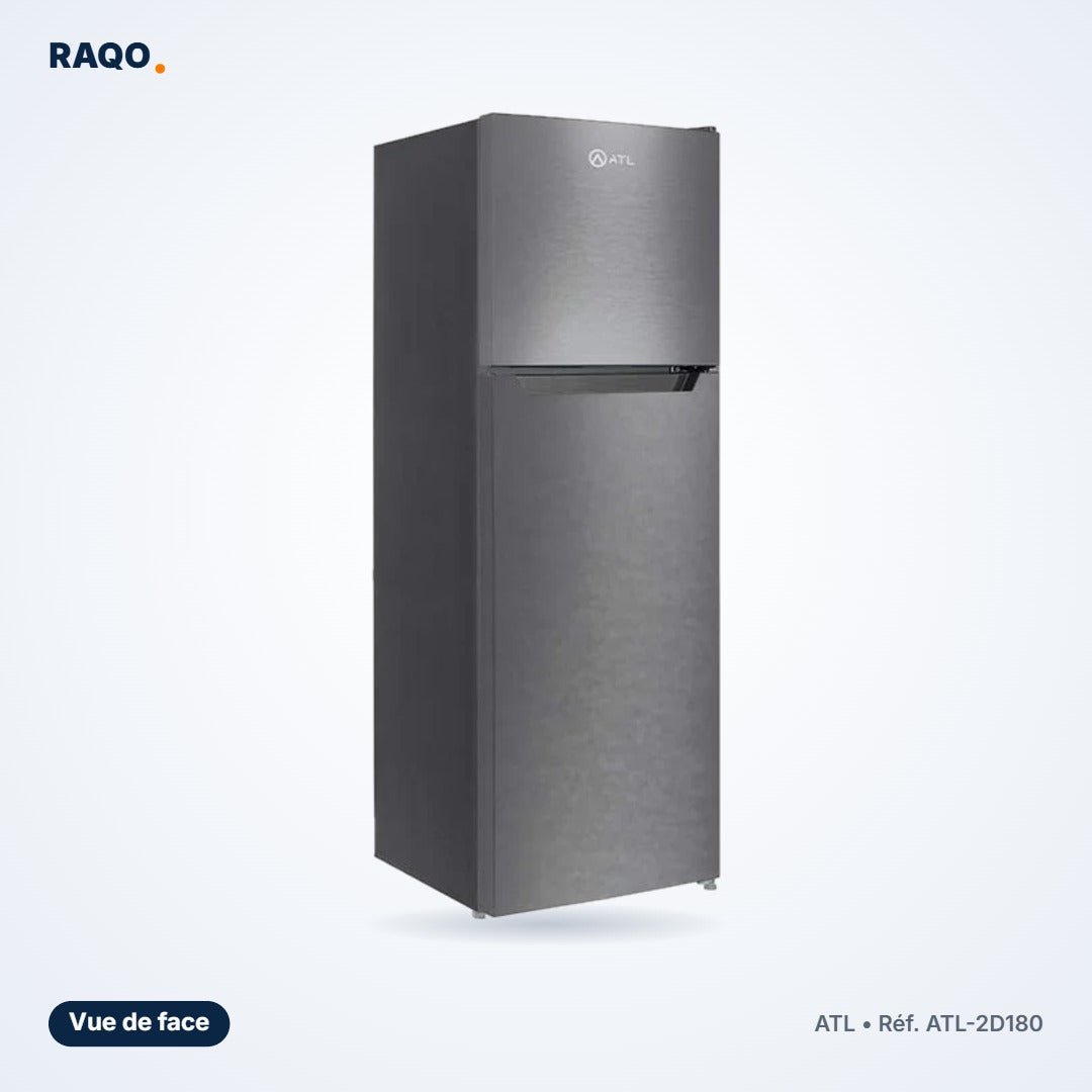Réfrigérateur double porte ATL 168L – ATL-2D180 - RAQO