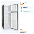 Réfrigérateur double porte ATL 168L – ATL-2D180 - RAQO