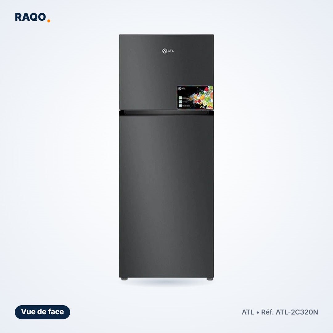 Réfrigérateur double porte ATL 286L No Frost – ATL-2C320N - RAQO