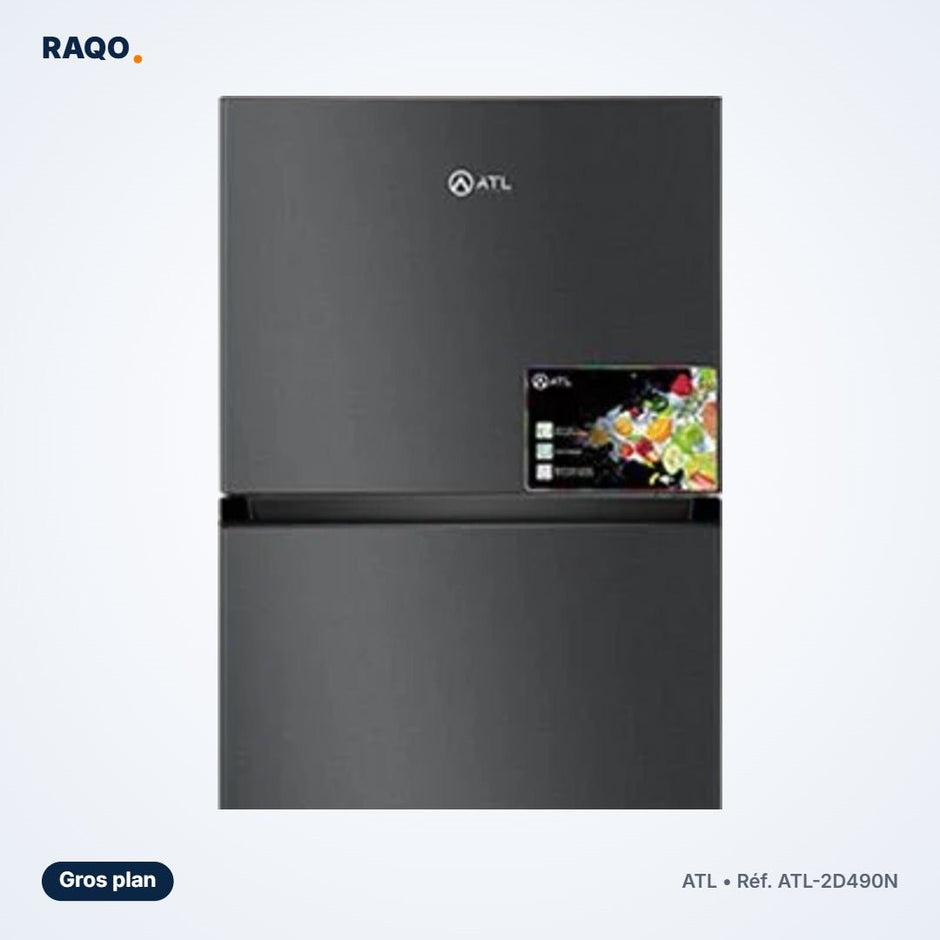Réfrigérateur double porte ATL 420L Total No Frost – ATL-2D490N - RAQO