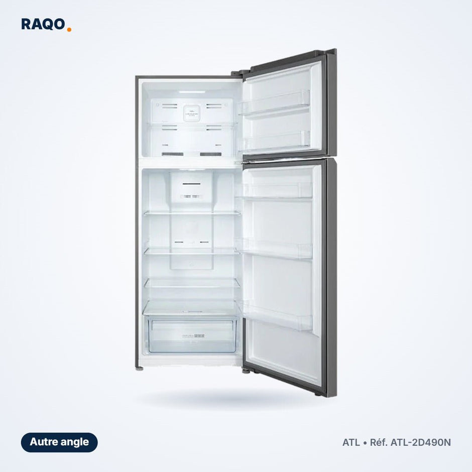 Réfrigérateur double porte ATL 420L Total No Frost – ATL-2D490N - RAQO