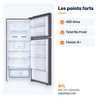Réfrigérateur double porte ATL 465L Total No Frost – ATL-2D540N - RAQO