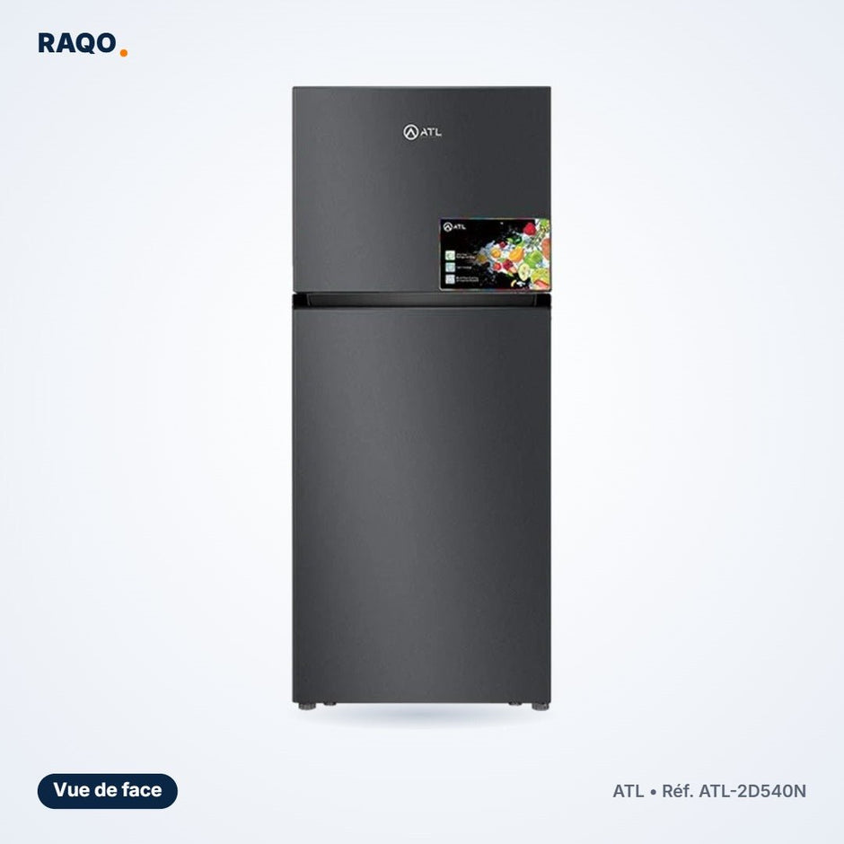 Réfrigérateur double porte ATL 465L Total No Frost – ATL-2D540N - RAQO