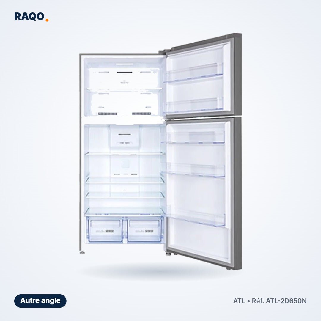 Réfrigérateur double porte ATL 538L No Frost – ATL-2D650N - RAQO