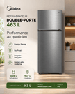 Réfrigérateur Midea Double Porte 463L No Frost – MDRT645MTU46 - RAQO