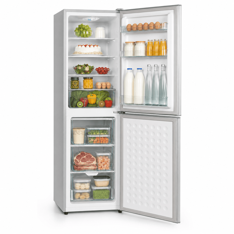 Réfrigérateur NASCO 293L 2 Portes Silver - RAQO