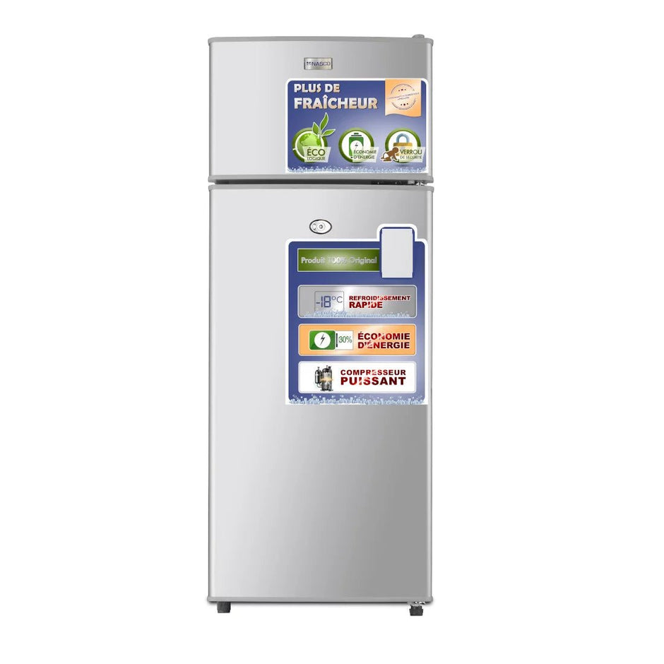 Réfrigérateur NASCO 90L 2 Portes – KNASF2-109 - RAQO