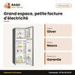 Réfrigérateur Nasco – Silver – No Frost – Cool. Tech. | HNASFC2-45D - RAQO