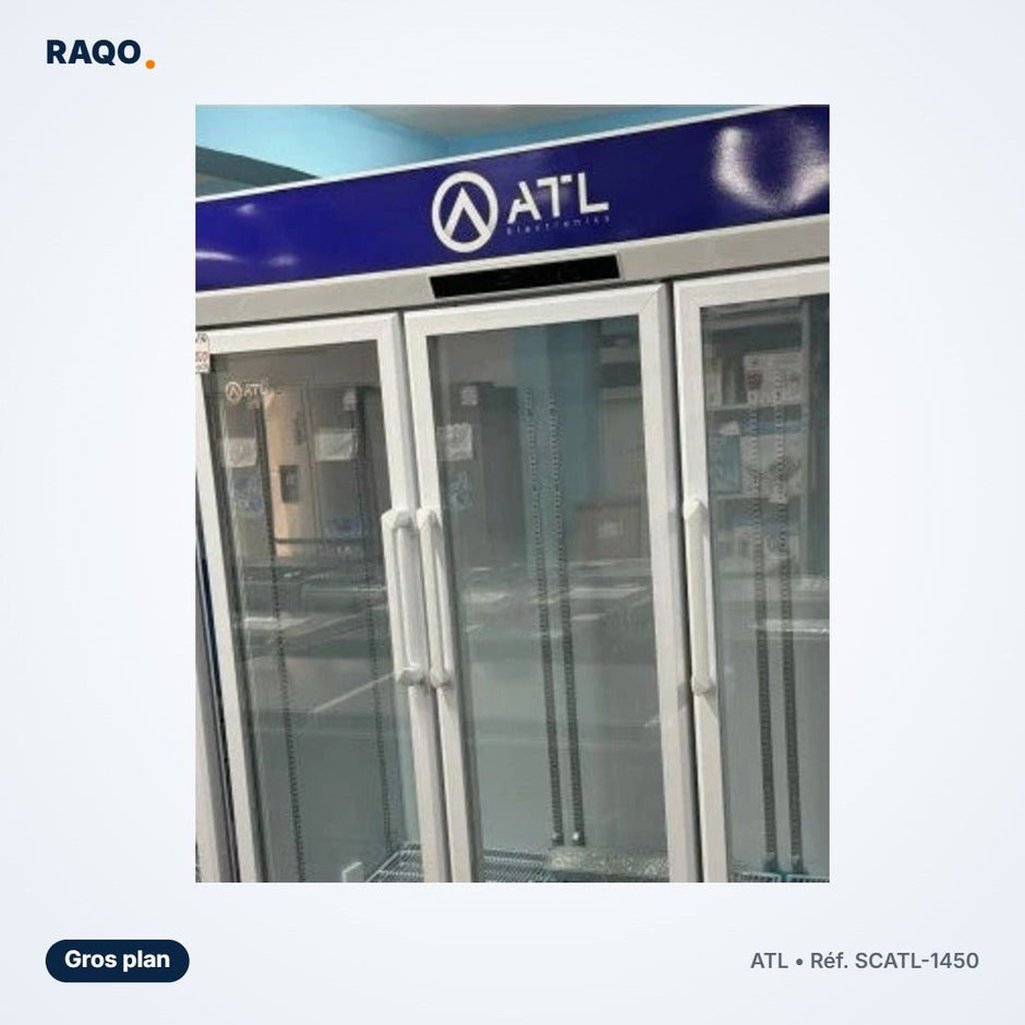 Refroidisseur vitré ATL 1125L 3 portes – SCATL-1450 - RAQO