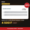 Réglette LED 1,2 m 80W diffuseur transparent – 6500K | Akko Star - RAQO