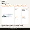 Réglette LED 1,2 m 82W haute luminosité – 6500K | Akko Star - RAQO