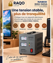 Stabilisateur Nasco RM02-1500VA - RAQO Shop