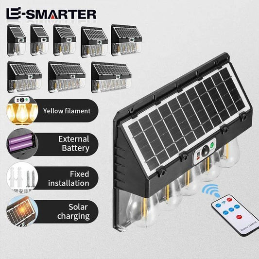 🔆 Applique Murale Solaire à Détecteur de Mouvement – Éclairage LED Extérieur Intelligent 🌞💡