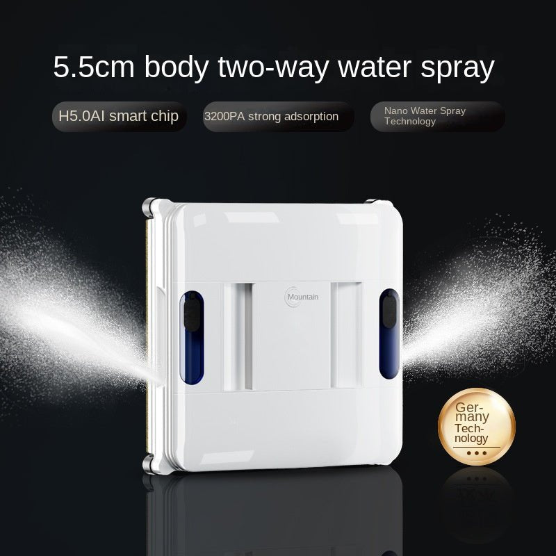Robot Lave-Vitre Ultra-Mince 5 cm avec Application - RAQO