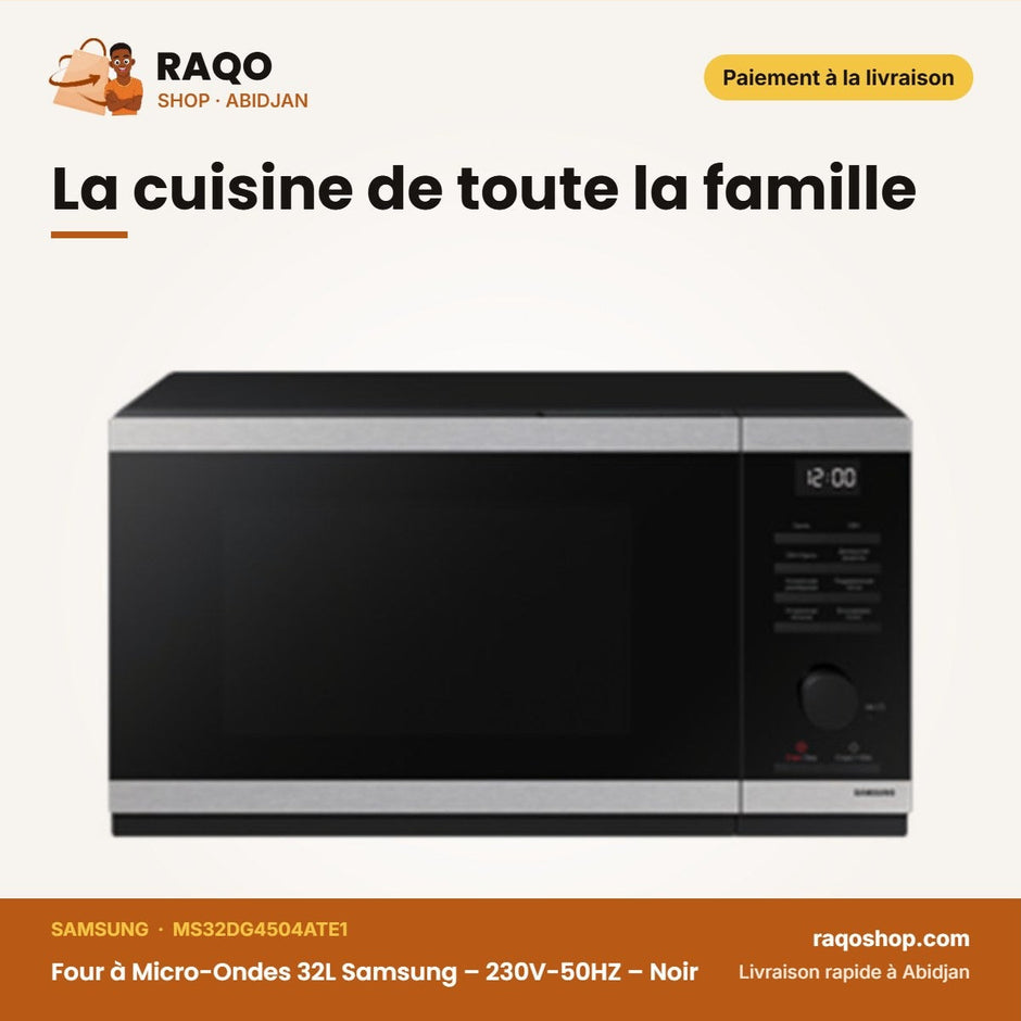Four à Micro-Ondes 32L Samsung – 230V-50HZ | RAQO Shop