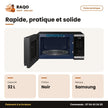 Four à Micro-Ondes 32L Samsung – 230V-50HZ – Noir | MS32DG4504ATE1