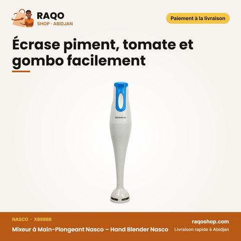 Mixeur à Main-Plongeant Nasco – Hand Blender | RAQO Shop