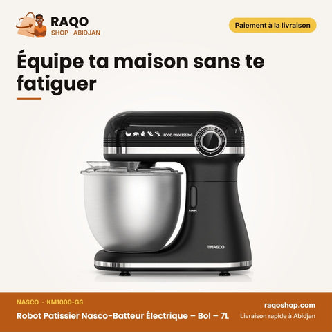 Robot Patissier Nasco-Batteur Électrique – Bol | RAQO Shop