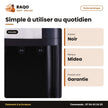 Distributeur D'eau Nasco 3 Robinets avec une Cabine Couleur Noir | YL-1638S-W